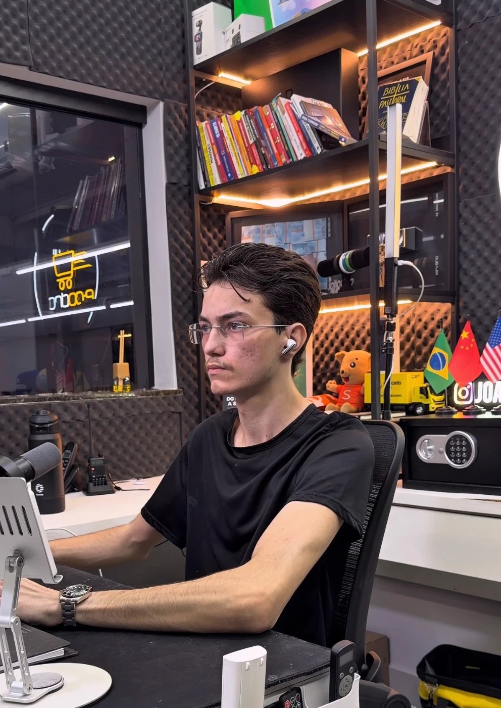 Mentor do Eco Drop Pro trabalhando na operação